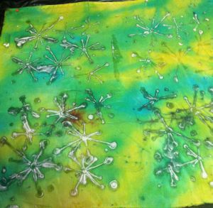 After application of final test in lower right quadrant