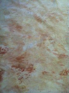 Close-up after washing