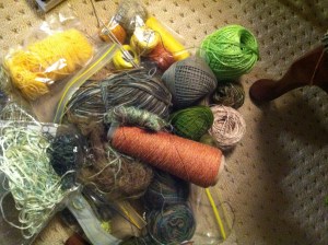 Some of the yarns that, like carbon, oxygen, nitrogen and water, form the structure of a leaf.