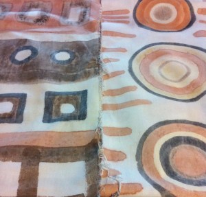 Same lighting conditions but after 30 minutes of machine washing and then being ironed dry.