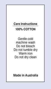cotton label