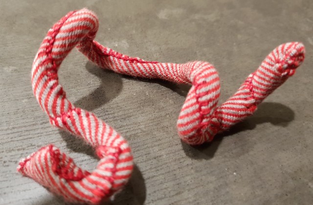 CQG wrapped armature blanket stitch stage