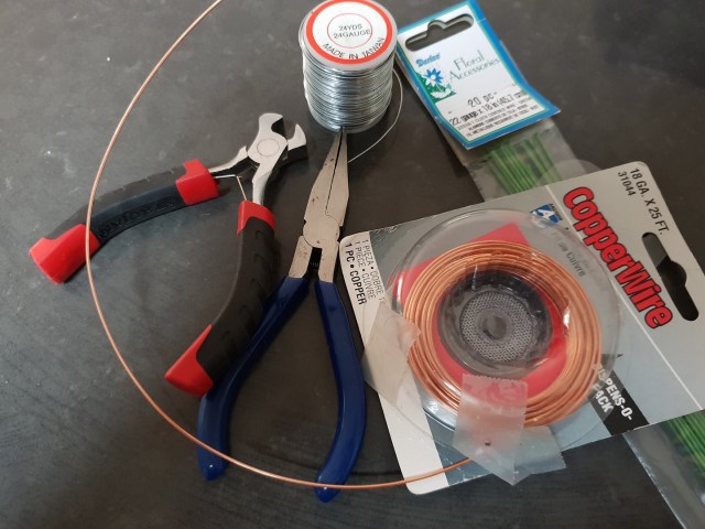 CQG wrapped armature wires, wire cutters and pliers